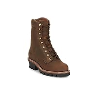 Chippewa 59408 SUPER DNA 400g Insulated Logger Boots, Brown