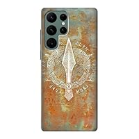 jjphonecase R3827 Gungnir Spear of Odin Norse Viking Symbol Case Cover for Samsung Galaxy S22 Ultra