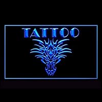 100083 Get Inked Body Art Tattoo Piercing Design Display LED Light Neon Sign