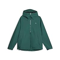 Puma Mens Mmq Packable Sympatex Windbreaker Athletic Outerwear Casual Breathable - Green