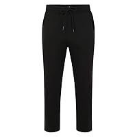 FAIRY TRENDZ Elite Pleasure Mens Plain Fleece Pockets Jogging Bottoms Pants Open Hem Joggers Trouser Size UK