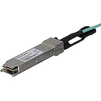 StarTech.com MSA Uncoded Compatible 10m/32.8ft 40G QSFP+ to QSFP+ AOC Cable - 40 GbE QSFP+ Active Optical Fiber - 40 Gbps QSFP Plus/Transceiver Module Cable (QSFP40GAO10M)