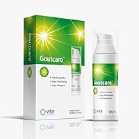 Vita Sciences GoutCare Soothing Cream for Occasional Discomfort. Intensive Soothing Cream - Fast-Acting Topical Application for Comfort Where and When You Need It Most. Safe & Effective