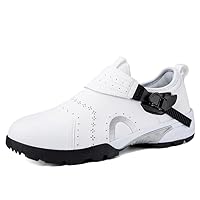 Men's Golf Shoes, Spikeless, Breathable, Lightweight Walking Shoes