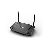 ASUS RT-AX56U Gigabit Ethernet Dual-Band 2.4GHz / 5GHz Wireless Router - Black