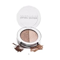 Pressed Eyeshadow Duos, Natural, Organic Makeup (Cappuccino/Pearl)