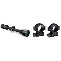 Vortex Optics Diamondback 3-9x40 SFP Riflescope and Hunter 1-inch Riflescope Rings Bundle