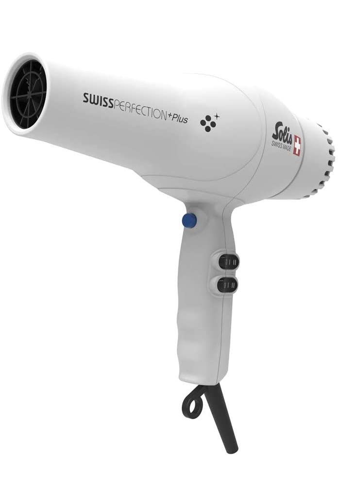 Solis Swiss Perfection Plus Hair Dryer, White ‎ SD440PLW