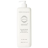 Gentle Facial Cleansing Lotion, Milky Cleansing Cream to Remove Makeup and Oils, for Sensitive Skin (1000ml)