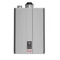 Rinnai i120CN Condensing Gas Boiler, Whole Home Heating and Water Natural Gas Heater with Space-Saving Design and Smart Features, (120K BTU)