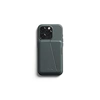 Bellroy Mod Phone Case + Wallet for iPhone 15 Pro (Slim Leather iPhone case, Phone Wallet) - Everglade