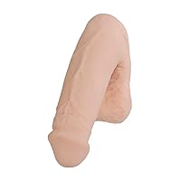 Doc Johnson - Pack It - Prosthetic Flaccid Penis - Realistic Size and Feel - Heavy (200 g) - Vanilla
