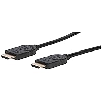 MANHATTAN - Certified Premium High Speed HDMI Cable with Ethernet 3-ft 1 m Black