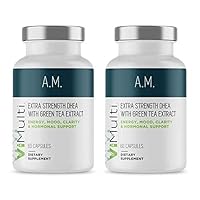 New Look! ViMulti AM (2-pk) Extra Strength DHEA Supplement for Men & Women. Clinically Proven. Promotes Increased Energy, Improved Mood, Sharper Mental Clarity & Hormonal Balance