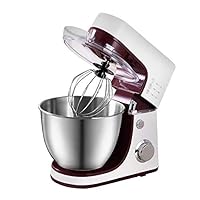 High Power Kitchen Stand Mixer, Heavy Duty Electric Mixer with Bowl Desktop Mixer Household Stainless Steel Beaters 6-Speed settings-800W