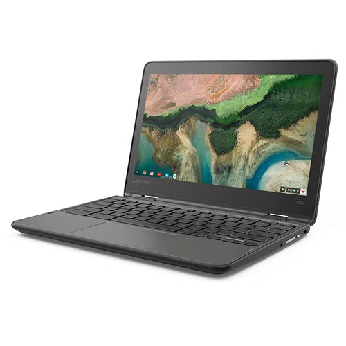 Lenovo Chromebook 300e (2nd Gen) 11.6-inch HD Touchscreen 32GB eMMC 1.1GHz Celeron N4020 (4GB RAM, SD Card Reader, Black) 81MB001DUS