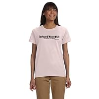 ThePowerOfWomen dot Life U About 2 Learn! T-Shirt Pink
