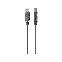 Belkin Premium Printer Cables Cable6 Ft4 Pin USB Type B to 4 Pin USB Type A, Black (F3U154BT1.8M)