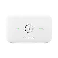 MFS5573, 150 Mbps 4G LTE Mobile Hotspot, Pocket Portable Router, Create WiFi Network (USA Latin Spec, AT&T, & T-Mobile) Contact Your Carrier for Data Plan (2024 Version)