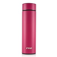 Stainless Steel Insulated Bottle, Berry Red, 450 ml
