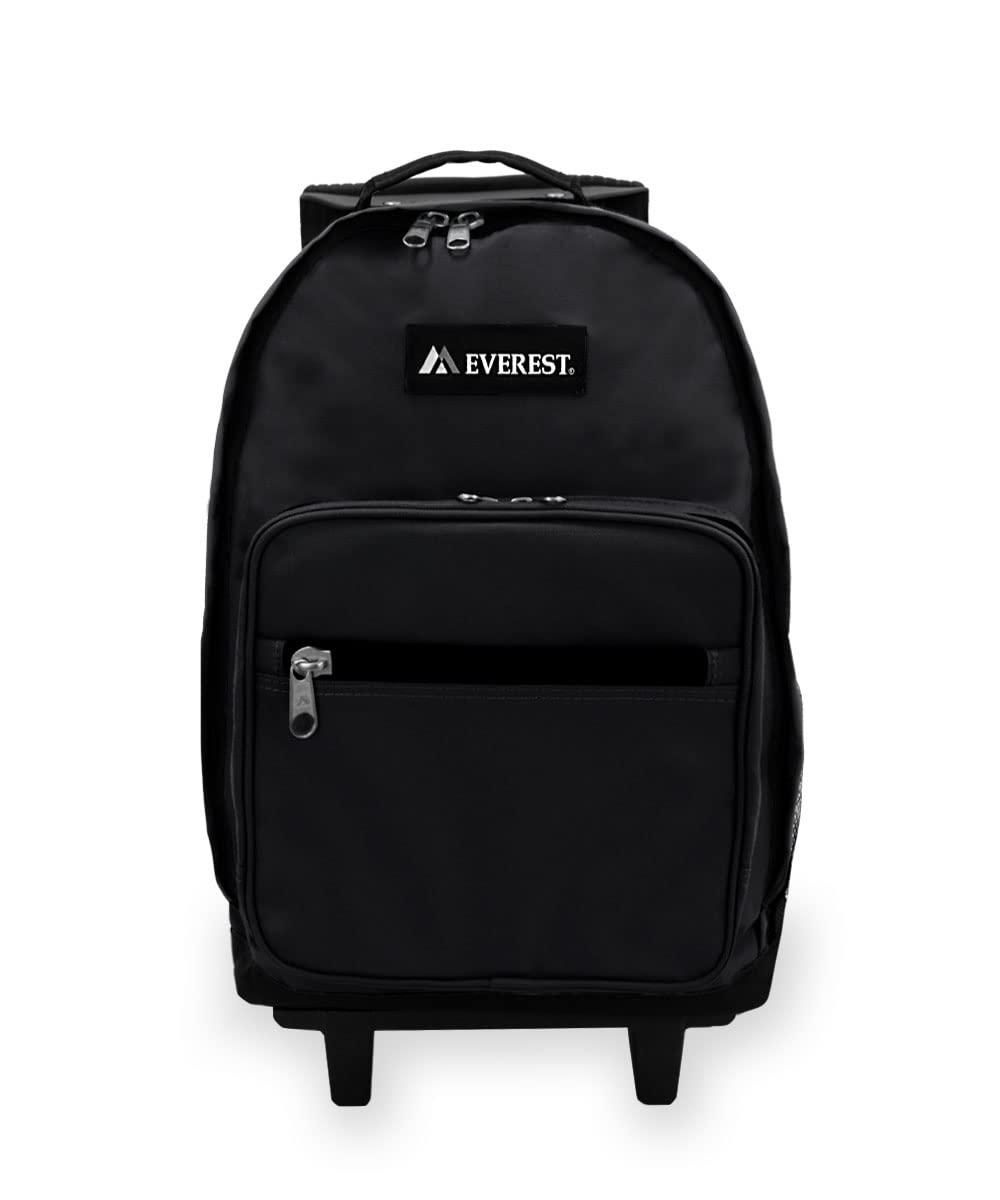 Everest 1045mWheeled Backpack - Standard, Black, One Size,1045WH-BK