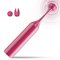 High-Frequency G Spot Clitoral Vibrator for Women - Adorime Super Powerful Mini Clitoris Stimulator with 10 Vibration Modes, Rechargeable Vibrating Massager Wand for Women for Sex