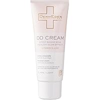 DermEden - Good Mine Day Cream 50ml - SPF 50 Light Shade Fragrance-Free - Protection from the Harmful Effects of Light - Moisturising, Anti-Ageing and Rich in Vitamin D-Like