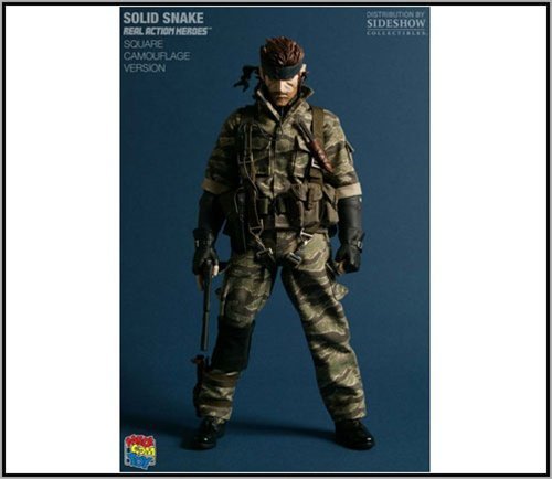Medicom Metal Gear Solid Naked Snake - Tiger Stripe Camouflage RAH 12