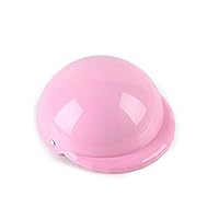 Dog Helmet,Fashion Outdoor Safety Motorcycles for Pet Supplies Cycling Cat Hat Ridding Cap(S Pink)