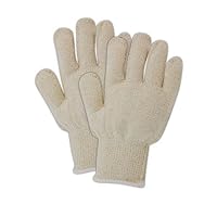 MAGID PT921RM Terry Master PT921R Lightweight Terrycloth Gloves, Natural , Ladies (Fits Medium) (Pack of 12)
