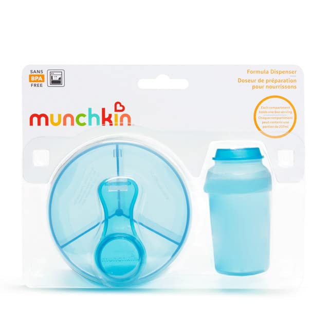 Munchkin Powdered Formula Dispenser Combo Pack, Blue
