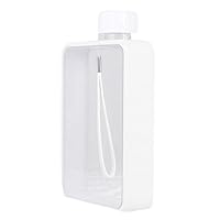 Portable Korean Flat Water Bottle Cup Grils Flat Bottle Drinking Bottle For Handbags Carrying Notebook Water Bottle