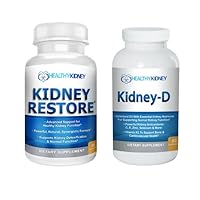 Kidney Cleanse and Kidney Health Supplement + Kidney-D Supplement