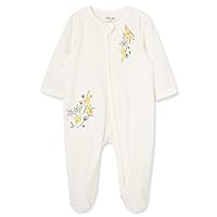 Little Me baby-girls 100% Cotton Scratch Free Tag FootieFootie
