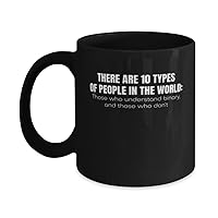 Coffee Mug Funny There Are 10 Types Of People In the World