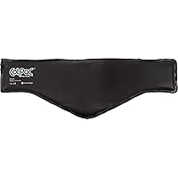 ColPac - Reusable Gel Ice Pack - Black Vinyl - Neck Contour - 21 inches - Cold Therapy - Knee, Arm, Elbow, Shoulder, Back - Aches, Swelling, Bruises, Sprains, Inflammation