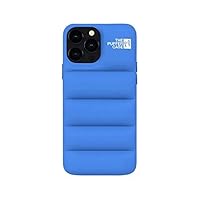 The Puffer Case for iPhone 11 6.1 inch. Trendy Comfort Plush Down Soft Touch Jacket 3D Protective Cover [High Protection Anti-Scratch Micro-Fiber Lining] (Blue)