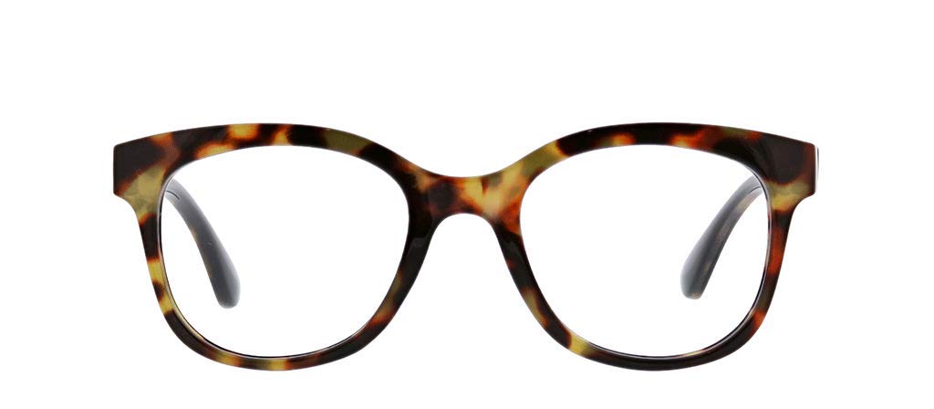 Peepers by PeeperSpecs Women's Grandview Square Blue Light Blocking Reading Glasses