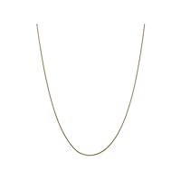 14k .90mm Round Snake Chain Necklace