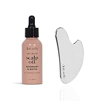 Kitsch Stainless Steel Gua Sha & Rosemary Oil with Discount