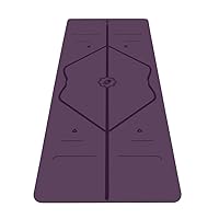 Liforme Evolve Yoga Mat – Patented Alignment System, Warrior-like Grip,  Non-slip, Eco-friendly and Biodegradable, sweat-resistant, long, wide and