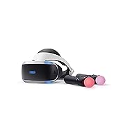 Sony Playstation VR Headset and Move Twin Pack Controllers (PS4) (Renewed)