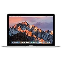 2017 Apple MacBook Laptop with Intel Core m3, 1.2GHz (MNYH2LL/A, 12in, Retina Display, Dual Core Processor, 8GB RAM, 256GB, Intel HD Graphics, Mac OS) - Silver (Renewed)