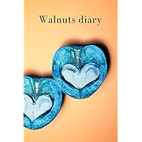 Walnuts diary (walnuts theme): lined notebook with a glossy cover - journal for travel, work or school - take it anywhere (6