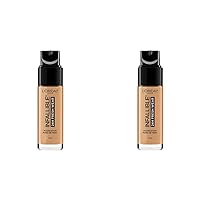 L'Oreal Paris Makeup Infallible Up to 24 Hour Fresh Wear Foundation, Sun Beige, 1 fl; Ounce (Pack of 2)