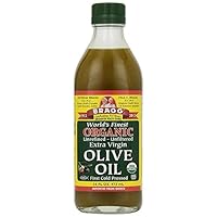 Bragg UWihDO Organic Extra Virgin Olive Oil, 16 oz (2 Pack)