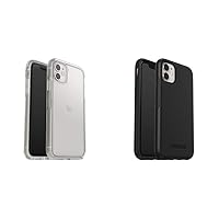 OtterBox Symmetry Clear Series Case for iPhone 11 – Clear w Symmetry Series Case for iPhone 11 – Black