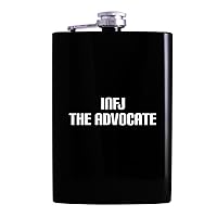 INFJ The Advocate - Drinking Alcohol 8oz Hip Flask