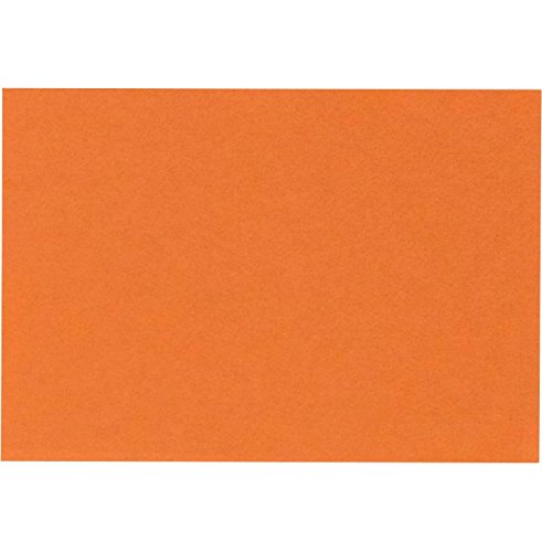 A2 Flat Card (4 1/4 x 5 1/2) - Mandarin Orange (250 Qty.)