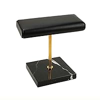 Black Marble Base Watch Stand Metal Rod Display Props Bracelet Jewelry Lengthen Placement Stand (Color : E)
